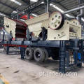 Mobile 100 T/H Capacidade Stone Jaw Crusher estação